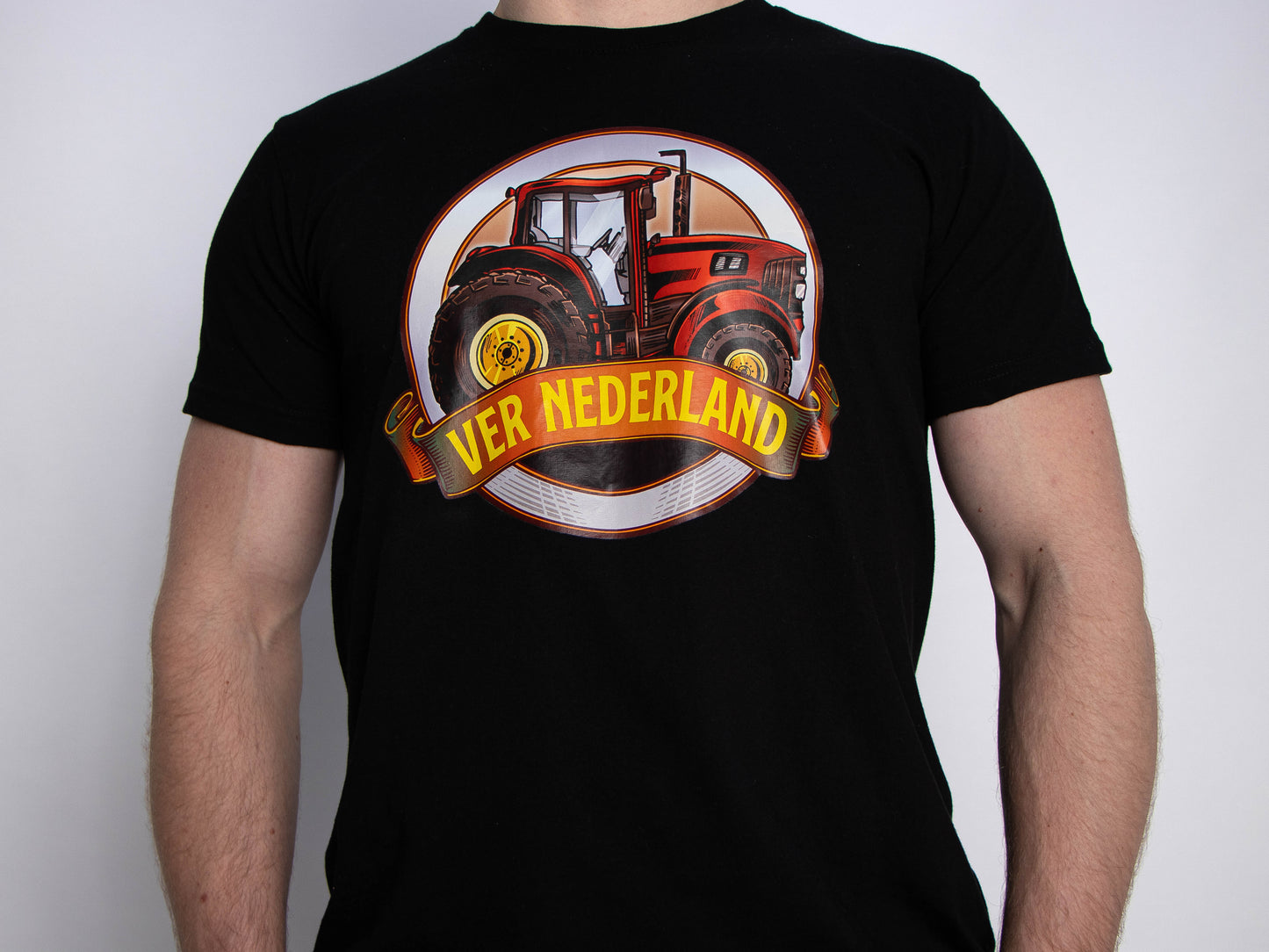 Dit Vernederland T-shirt is een eerbetoon aan de hardwerkende mannen en vrouwen die ons land voeden.